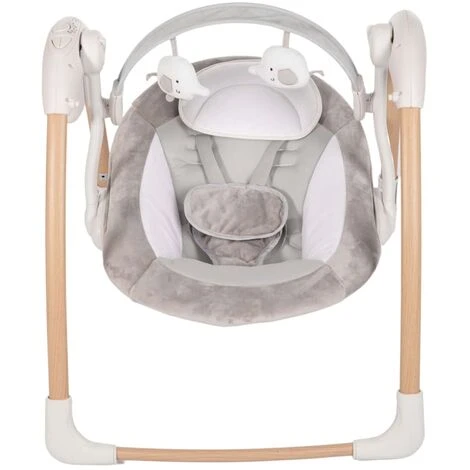 Transat Pour Bébé Portable Dolphy Naturel Et Blanc Pur Bo Jungle 6 Transat Pour Bébé Portable Dolphy Naturel Et Blanc Pur Bo Jungle – Image 4