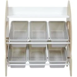 Meuble De Rangement Pour Enfants 6 Bacs Sweet Fusée -ATMOSPHERA || Songmics Soldes Boutique 60280045 3