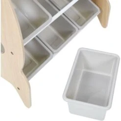 Meuble De Rangement Pour Enfants 6 Bacs Sweet Fusée -ATMOSPHERA || Songmics Soldes Boutique 60280045 5