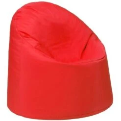 Ready Steady Bed Sac à Haricots Pour Les Enfants, Intérieur Confortable BeanBag Siège,Résistant à L'eau, Perles D'EPS Remplies Sac à Haricots Les Enfants Chaise,H65xL60xW60cm, Rouge