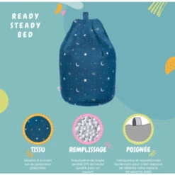 Ready Steady Bed Poufs Pour L'intérieur Pour Enfants, Poufs De Salon, Moonlight 9 Ready Steady Bed Poufs Pour L'intérieur Pour Enfants, Poufs De Salon, Moonlight -ATMOSPHERA || Songmics Soldes Boutique 60309679 3