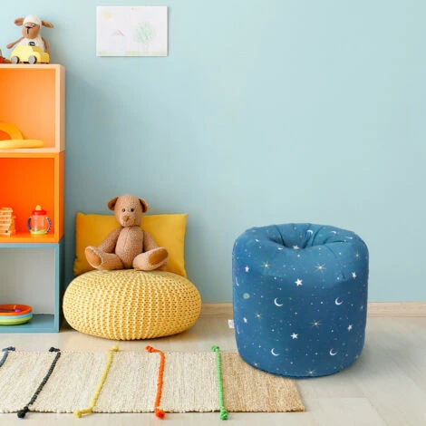 Ready Steady Bed Poufs Pour L'intérieur Pour Enfants, Poufs De Salon, Moonlight 6 Ready Steady Bed Poufs Pour L'intérieur Pour Enfants, Poufs De Salon, Moonlight – Image 4