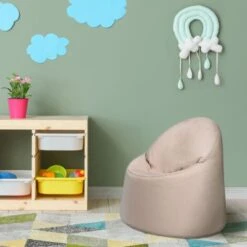 Ready Steady Bed Sac à Haricots Pour Les Enfants, Intérieur Confortable BeanBag Siège,Résistant à L'eau, Perles D'EPS Remplies Sac à Haricots Les Enfants Chaise,H65xL60xW60cm, Pierre 10 Ready Steady Bed Sac à Haricots Pour Les Enfants, Intérieur Confortable BeanBag Siège,Résistant à L'eau, Perles D'EPS Remplies Sac à Haricots Les Enfants Chaise,H65xL60xW60cm, Pierre -ATMOSPHERA || Songmics Soldes Boutique 60309958 4