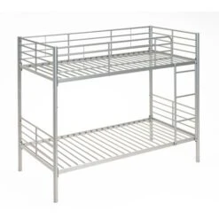 LIT SUPERPOSÉ TWINS DIVISIBLE - Argent - 90 X 200