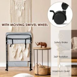 Randaco Table à Langer Baignoire Table à Langer Matelas à Langer Pliable Avec Coussin -ATMOSPHERA || Songmics Soldes Boutique 65991811 5