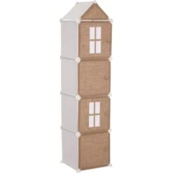 Meuble De Rangement Colonne Jute Atmosphera