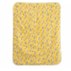 60x80cm Bébé Tapis D'urine Grand Respirant Imperméable À L'eau Infantile Doublure Couverture De Tapis Matelas à Langer Couches À Langer Change Lit En Coton Couverture De Bande Dessinée(fox)