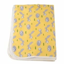 60x80cm Bébé Tapis D'urine Grand Respirant Imperméable À L'eau Infantile Doublure Couverture De Tapis Matelas à Langer Couches À Langer Change Lit En Coton Couverture De Bande Dessinée(fox) -ATMOSPHERA || Songmics Soldes Boutique 67808255 5