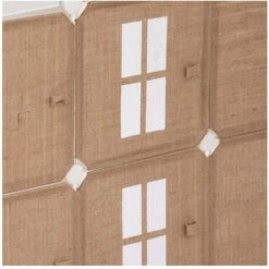 ATMOSPHERA Meuble De Rangement Château Jute 8 ATMOSPHERA Meuble De Rangement Château Jute -ATMOSPHERA || Songmics Soldes Boutique 68115192 3