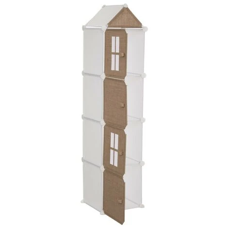 ATMOSPHERA Meuble De Rangement Colonne Jute 4 ATMOSPHERA Meuble De Rangement Colonne Jute – Image 2