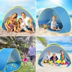 GP Baby Beach Beach Tent Shade Splash Tente (Bleu Clair) -ATMOSPHERA || Songmics Soldes Boutique 69016166 3