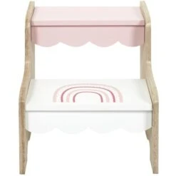Marchepied Enfant Arc En Ciel Rose Home Deco Kids -ATMOSPHERA || Songmics Soldes Boutique 69551151 4