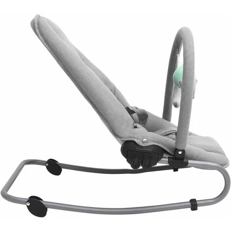 Transat Pour Bébé Gris Clair Acier 5 Transat Pour Bébé Gris Clair Acier – Image 3