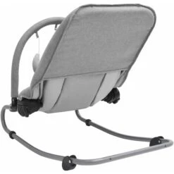 Transat Pour Bébé Gris Clair Acier 10 Transat Pour Bébé Gris Clair Acier -ATMOSPHERA || Songmics Soldes Boutique 72391939 4