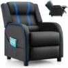 DREAMADE Fauteuil Inclinable Enfant 3-12 Ans Avec Repose-Pieds Réglables Fauteuil Relax Rembourré En Cuir Avec 2 Poches Latérales Chaise Longue Ergonomique Hauteur Dssise 35,5 CM (Bleu) 2 DREAMADE Fauteuil Inclinable Enfant 3-12 Ans Avec Repose-Pieds Réglables Fauteuil Relax Rembourré En Cuir Avec 2 Poches Latérales Chaise Longue Ergonomique Hauteur Dssise 35,5 CM (Bleu) -ATMOSPHERA || Songmics Soldes Boutique 79824803 1
