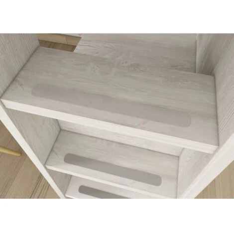 Lits Superposés Alvin Pour Deux Enfants Fuchsia Chêne Et Blanc Mat Avec Armoire Fuchsia, Chêne Et Blanc 4 Lits Superposés Alvin Pour Deux Enfants Fuchsia Chêne Et Blanc Mat Avec Armoire Fuchsia, Chêne Et Blanc – Image 2