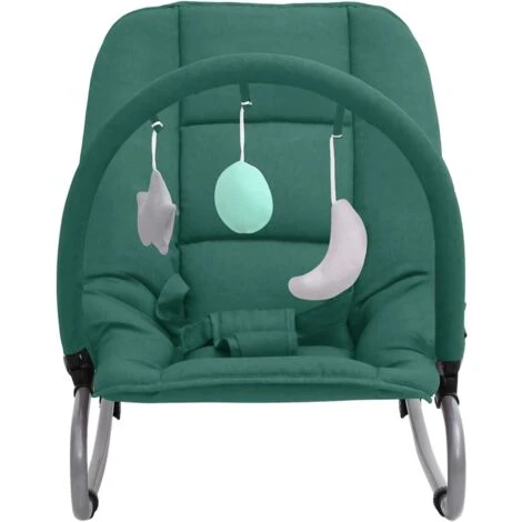 Chaise | Transat Pour Bébé Vert Acier 14987 4 Chaise | Transat Pour Bébé Vert Acier 14987 – Image 2