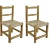 Chaise Enfant En Bois Naturel (Lot De 2) -ATMOSPHERA || Songmics Soldes Boutique 81170088 1