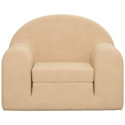 Canapé Relax Salon - Moderne Canapé Pour Enfants Crème Peluche Douce,54x(34-88)x41 Cm -ATMOSPHERA || Songmics Soldes Boutique 81376795 3