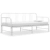 Cadre De Canapé-lit Extensible Lit Simple Pour Adulte - Blanc Métal 90x200 Cm BV157958 - BonneVie 1 Cadre De Canapé-lit Extensible Lit Simple Pour Adulte - Blanc Métal 90x200 Cm BV157958 - BonneVie -ATMOSPHERA || Songmics Soldes Boutique 81965142 1