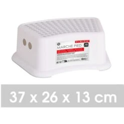 Tabouret Marche Pied Marchepied Enfant Antidérapant - Urban Living- Antidérapant- 37x26x13cm 3 Couleurs Assorties Gris/bleu/rose -ATMOSPHERA || Songmics Soldes Boutique 82131228 5