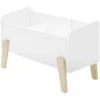 BODHI WHITE - Coffre à Jouets Pour Enfant Blanc