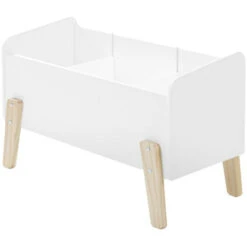 BODHI WHITE - Coffre à Jouets Pour Enfant Blanc