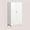 Armoire Avec Tiroir En MDF Tom Kids SKLUM Blanc -ATMOSPHERA || Songmics Soldes Boutique 82619852 1