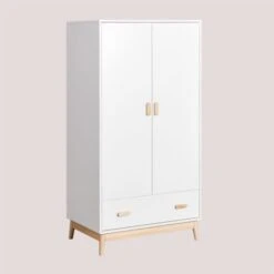 Armoire Avec Tiroir En MDF Tom Kids SKLUM Blanc