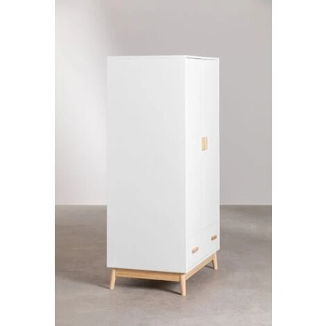 Armoire Avec Tiroir En MDF Tom Kids SKLUM Blanc 6 Armoire Avec Tiroir En MDF Tom Kids SKLUM Blanc – Image 4