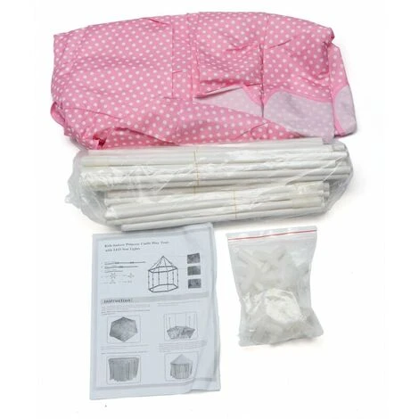 DHKLFA Tente De Jeu Tipi Avec Guirlande Tente Grande Intérieure Extérieure Blanc Toile Indian Teepee Portable Tente Maison 140x140x135cm 6 DHKLFA Tente De Jeu Tipi Avec Guirlande Tente Grande Intérieure Extérieure Blanc Toile Indian Teepee Portable Tente Maison 140x140x135cm – Image 4