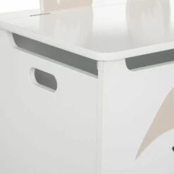 ATMOSPHERA Coffre à Jouets Enfant Renard 54cm Blanc -ATMOSPHERA || Songmics Soldes Boutique 88527966 3