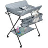 Randaco Table à Langer Pliable Pour Bébé, Étagère à Langer Combinaison à Langer Réglable En Hauteur Avec Panier De Rangement Gris Foncé 2 Randaco Table à Langer Pliable Pour Bébé, Étagère à Langer Combinaison à Langer Réglable En Hauteur Avec Panier De Rangement Gris Foncé -ATMOSPHERA || Songmics Soldes Boutique 89689774 1