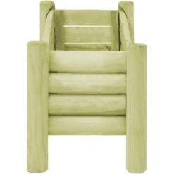 Lit Surélevé De Jardin Bois De Pin Imprégné 120x40x42 Cm -ATMOSPHERA || Songmics Soldes Boutique 89827851 3