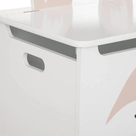 Coffre Douceur Renard Blanc - Atmosphera Créateur D'intérieur 5 Coffre Douceur Renard Blanc - Atmosphera Créateur D'intérieur – Image 3