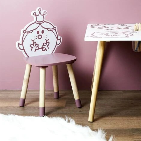 Chaise Enfant Madame Princesse Rose 4 Chaise Enfant Madame Princesse Rose – Image 2