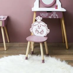 Chaise Enfant Madame Princesse Rose 9 Chaise Enfant Madame Princesse Rose -ATMOSPHERA || Songmics Soldes Boutique 90718052 3