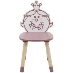 Chaise Enfant Madame Princesse Rose 10 Chaise Enfant Madame Princesse Rose -ATMOSPHERA || Songmics Soldes Boutique 90718052 4