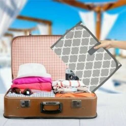 Rose Matelas à Langer Pliants Pour Bébé, Grand Matelas à Langer Lavable Et Imperméable Pour Bébé, Matelas à Langer Pliable Portable Pour Nouveau-né Et Nourrisson -ATMOSPHERA || Songmics Soldes Boutique 91751570 5