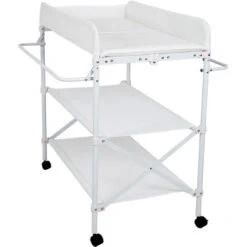 Skecten® Table à Langer Blanc 3 étagères 744890cm -ATMOSPHERA || Songmics Soldes Boutique 92380559 3