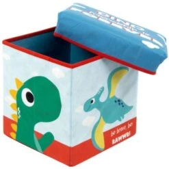 Tabouret De Rangement - Dinosaures - 30x30x30 Cm -ATMOSPHERA || Songmics Soldes Boutique 92669773 3