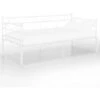 Cadre De Canapé-lit Extensible, Lit Adulte Pour 1 Personnes, Structure De Lit, Assemblage Facile, Blanc Métal 90x200 Cm OIB5040E -ATMOSPHERA || Songmics Soldes Boutique 95183398 1