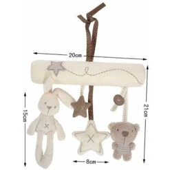 Jouet De Motricité à Suspendre - Pour Bébés Et Tout-petits à Partir De 0 Mois - Dimensions : 21,520 Cm -ATMOSPHERA || Songmics Soldes Boutique 97446527 4