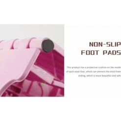 Tabouret Pliable En Plastique, Marchepied Pliant Plastique, Escabeau Pliant Plastique, Marche Pied Pour Adulte, Tabouret De Douche Pliable Plastique Pour La Cuisine, La Salle De Bain -ATMOSPHERA || Songmics Soldes Boutique 97518240 5