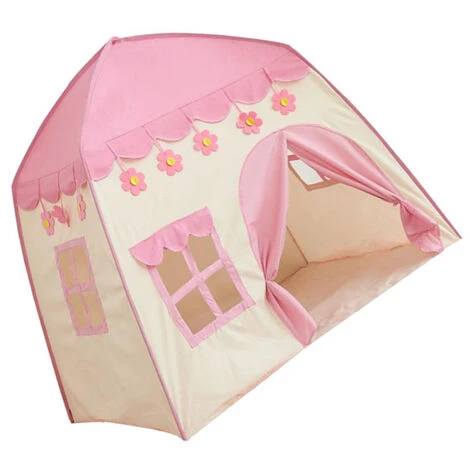 Tente De Jeu Pour Enfants Pour Filles Tente De Jeu Princesse Intérieur Chambre D'enfant Sécurité Extérieure Non Toxique Avec Boule De Coton Lumières Couronne De Princesse Congelée 4 Tente De Jeu Pour Enfants Pour Filles Tente De Jeu Princesse Intérieur Chambre D'enfant Sécurité Extérieure Non Toxique Avec Boule De Coton Lumières Couronne De Princesse Congelée – Image 2