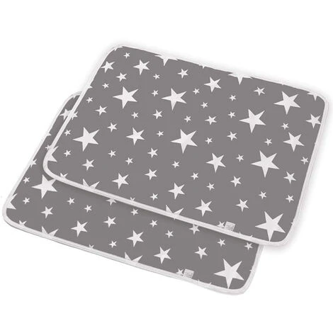 2 Pièces Bébé Matelas à Langer Imperméable Pour Bébés Et Tout-petits Matelas à Langer Lavable Portable Pliable Nouveau-né Matelas à Langer En Déplacement 50x70 Cm 4 2 Pièces Bébé Matelas à Langer Imperméable Pour Bébés Et Tout-petits Matelas à Langer Lavable Portable Pliable Nouveau-né Matelas à Langer En Déplacement 50x70 Cm – Image 2