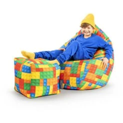 Pouf Bricks L 9 Pouf Bricks L -ATMOSPHERA || Songmics Soldes Boutique 98088507 4