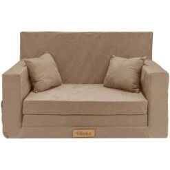 Canapé Enfant Flumi Beige Pliable