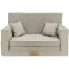 Canapé Enfant Flumi Gris Clair Pliable