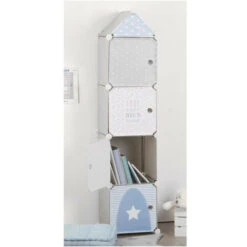 ATMOSPHERA Tour De Rangement Colonne Gris Autres Gris -ATMOSPHERA || Songmics Soldes Boutique 99929039 3